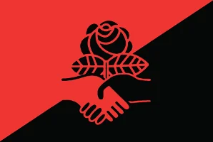 Libertarian Socialist Caucus logo